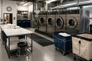 Commercial Laundry Space Planning Furnishing