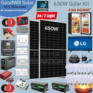 650w Next Power Solar Kit