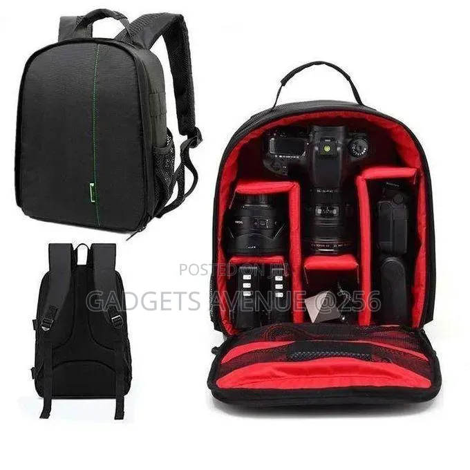 Waterproof Multi-Functional DSLR Camera Backpack Featuring a Distinct