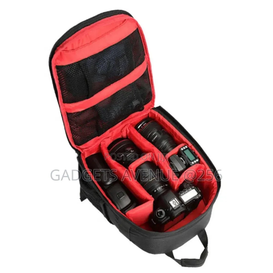 Waterproof Multi-Functional DSLR Camera Backpack Featuring a Distinct