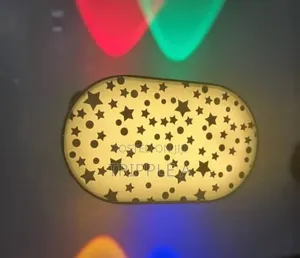 Unique Plastic Color Changing Wall Light