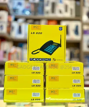 Sq Mobile Ls820 Dual Sim GSM Wireless Landline Desktop Phone.