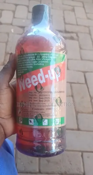 -liter Bottle Of "Weed-up," A Non-selective, Systemic Herbicide