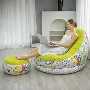 Inflatable Air Sofa/Inflatable Lounge Chair for Adults - Multicolor
