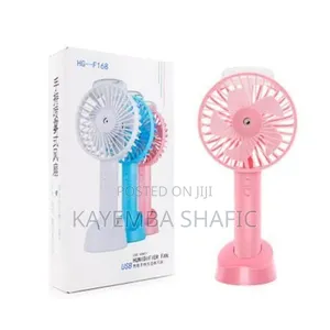 Hand Held Mini Usb Rechargeable Portable Fan - Pink