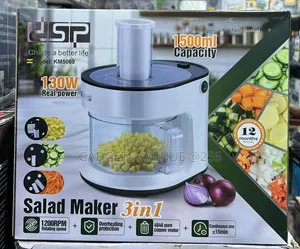 DSP Km5069 3-in-1 Electric Salad Maker and Food Processor.