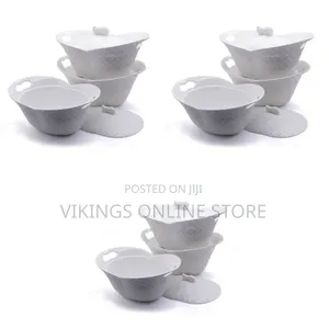 Other 3 Piece Serving Dishes - White
