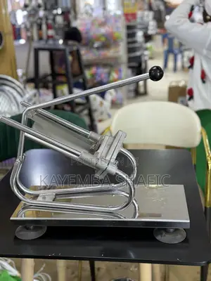 Commercial Manual Stainless Steel Potato Chipper for French Fries.
