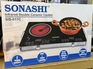 Sonashi Infrared Double Ceramic Cooktop