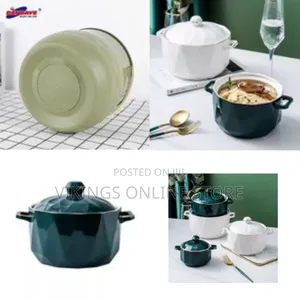 3 Piece Food Soup Serving Dishes Bowls Casseroles- Multi-Colours