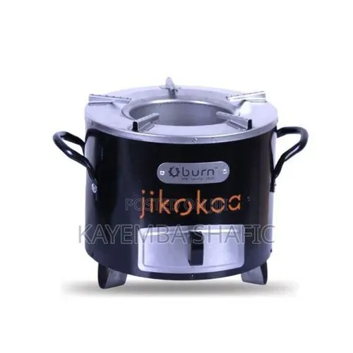 Burn Jikokoa High-efficiency Charcoal Stove. [1, 2]