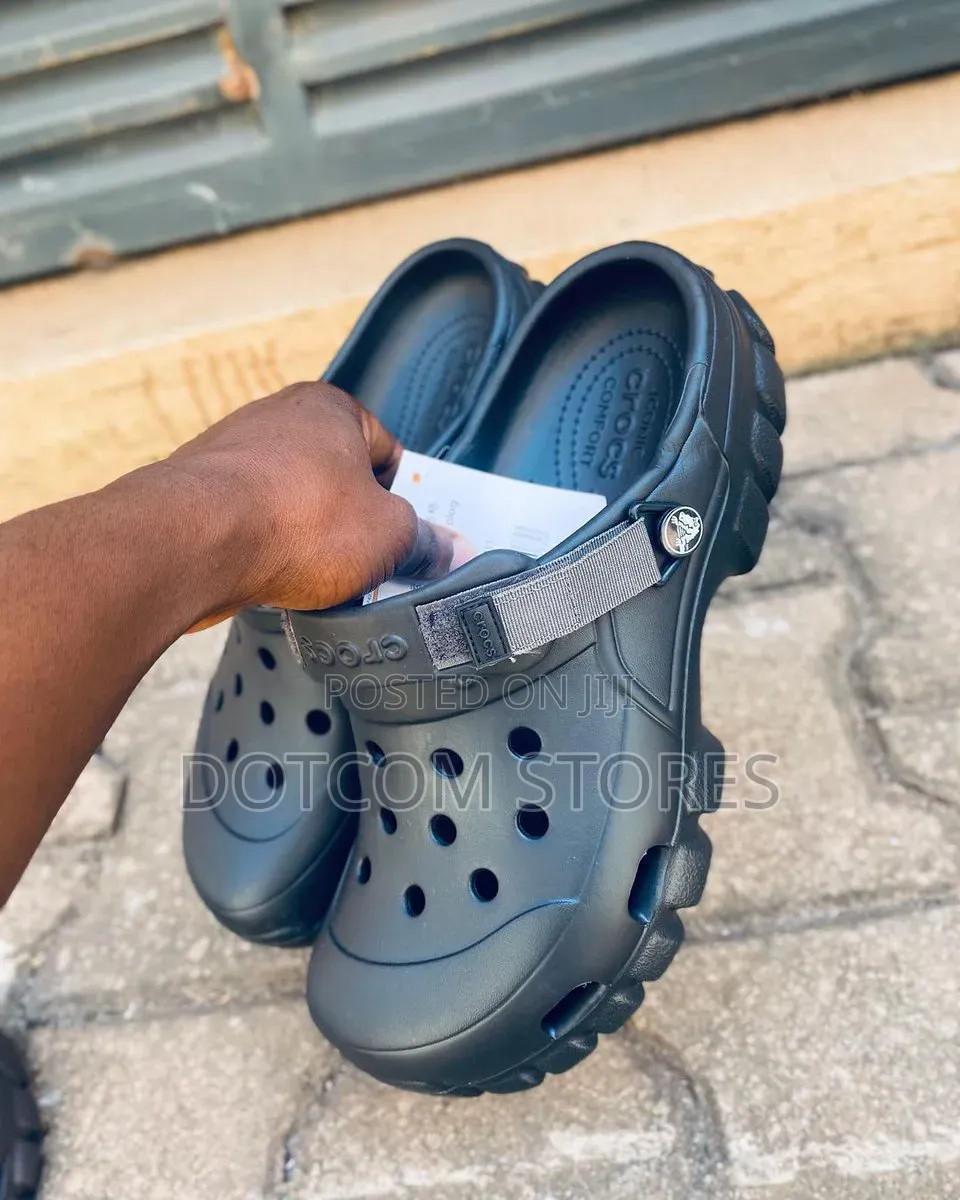 Black Crocs Offroad Sport Clogs