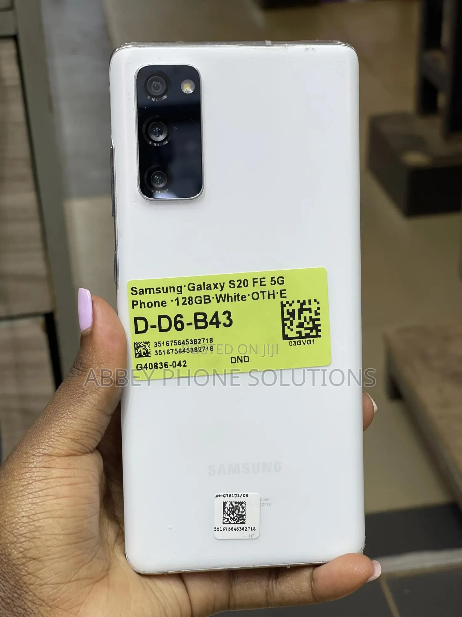 Samsung Galaxy S20 128 GB White