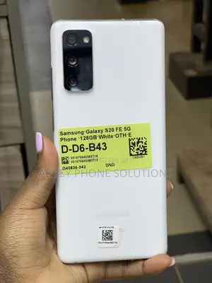 Samsung Galaxy S20 128 GB White