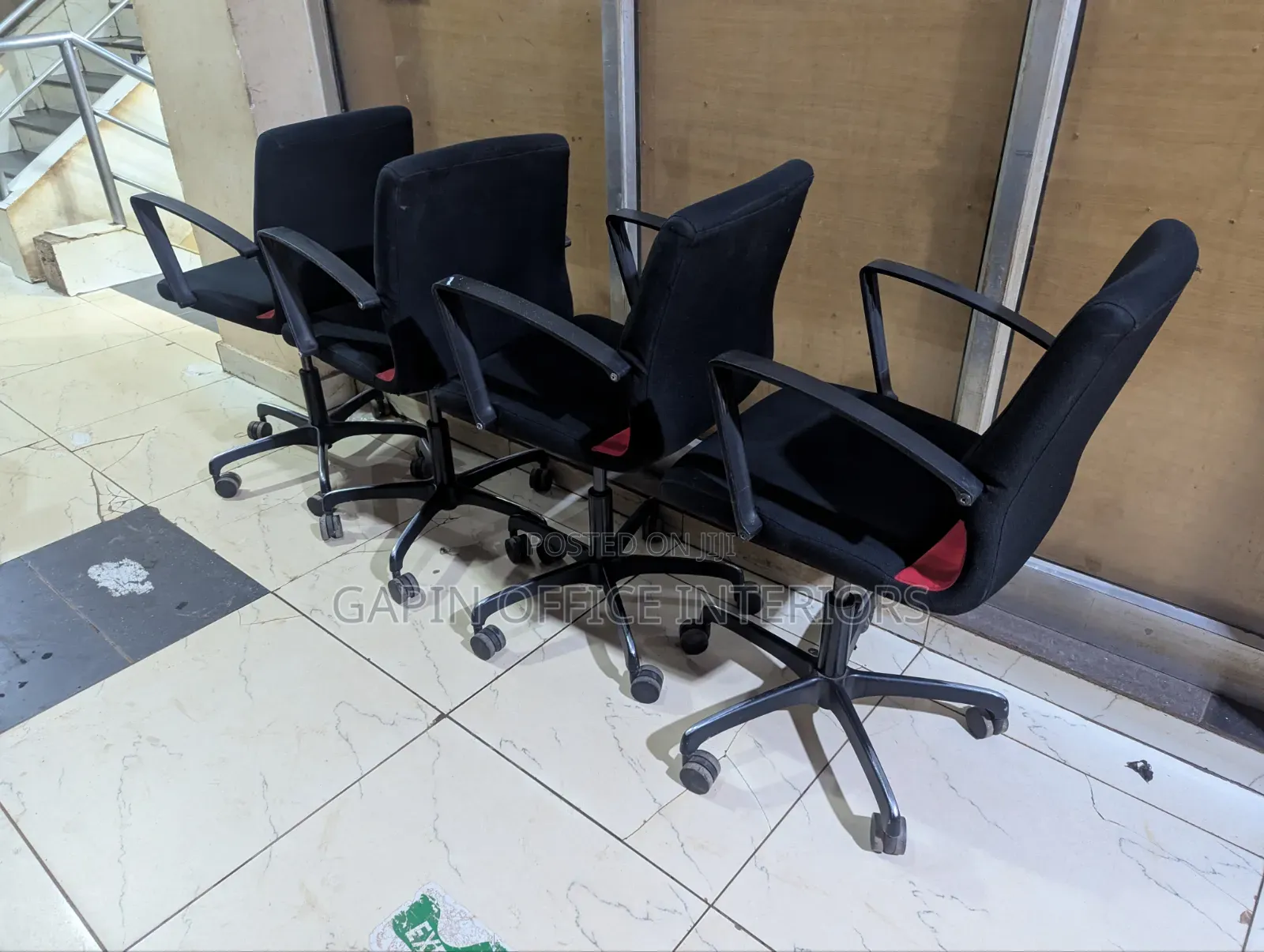 Second Handle Adjustable Office Chairs, Price for Each Piece