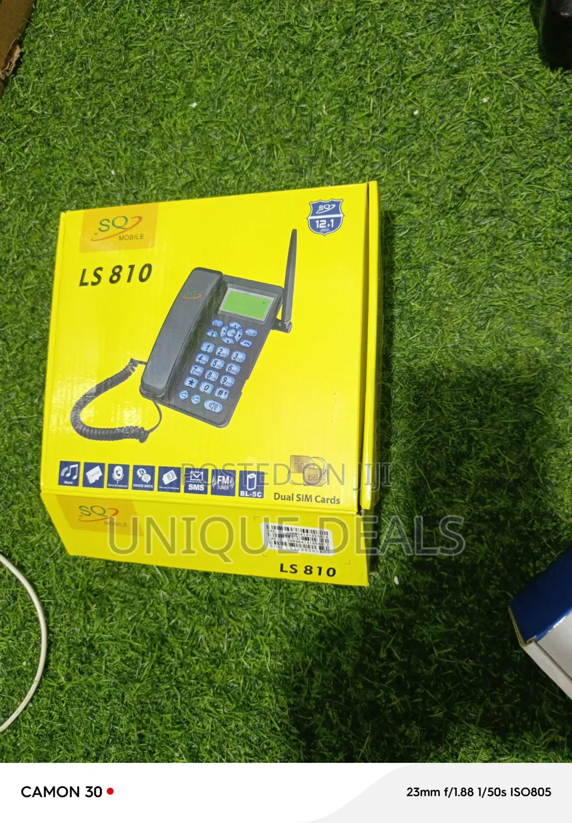 Sq Ls-810 Dual Sim GSM Fixed Wireless Desktop Phone.