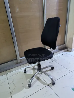 Armrest Free Adjustable Office Chair