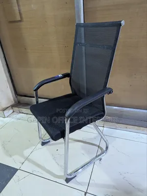 Long Back Static// Non Rotating Office Chair