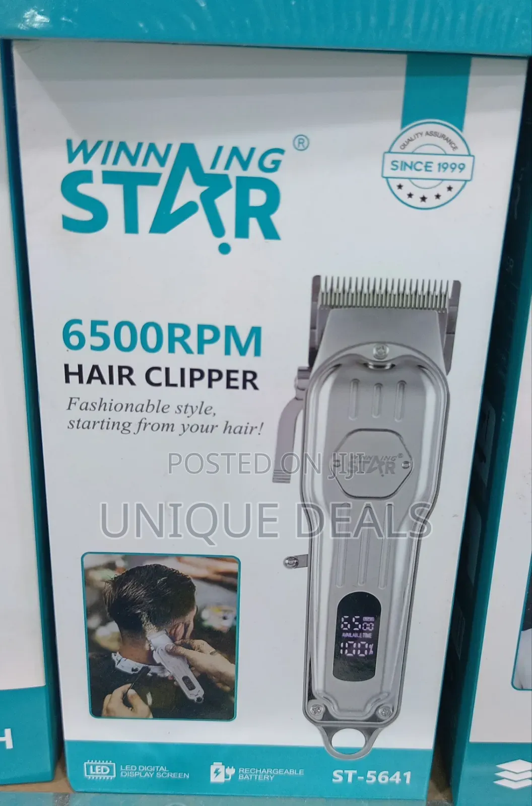 Professional Rechargeable Hair Clipper