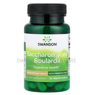 Saccharomyces Boulardii With Prebiotic Mos, 5b Cfu, 30 Vegan Capsules