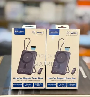 Hainoteko Mini 10000mah Ultra-Fast Magnetic Power Bank