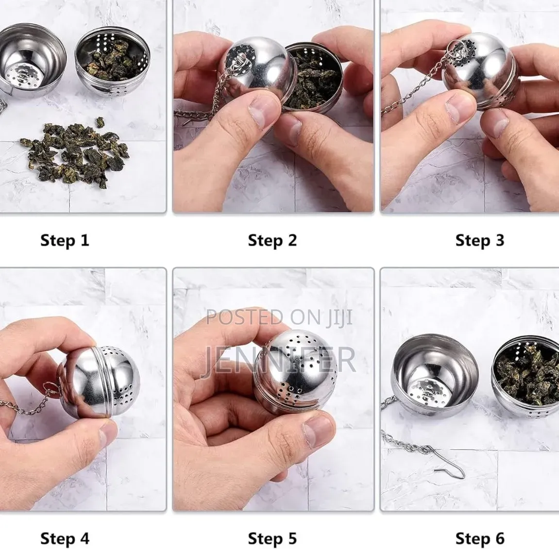 2pcs Stainless Steel Tea Infusers