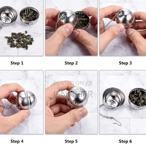 2pcs Stainless Steel Tea Infusers