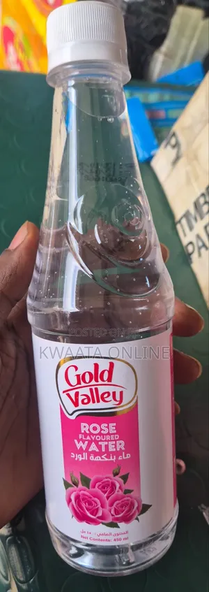 Gold Valley Rose Flavored Water, 450 Ml