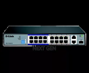 Dlink 16port Poe + Surveillance Switch