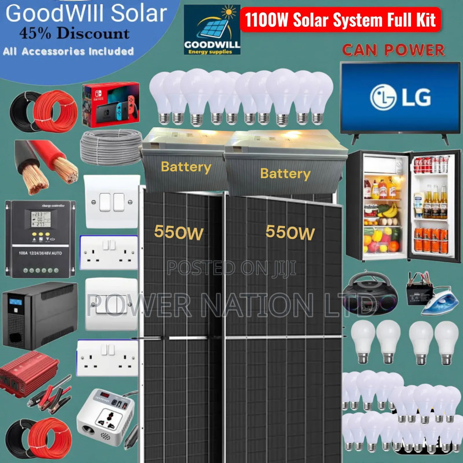 1100w Next Power Smart Hybrid Inverter