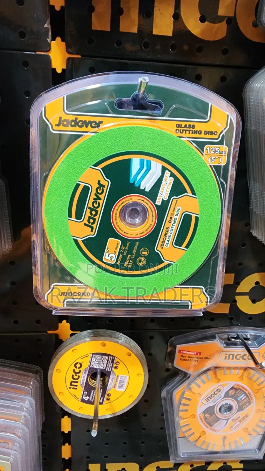 Glass Cutting Disc 4-1/2 With a 22.2mm Shaft Precise Multi-Material
