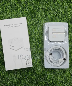 50w Usb C + C Power Adapter