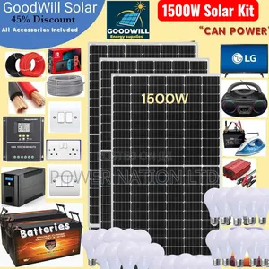 1500w Next Power Solar Kit