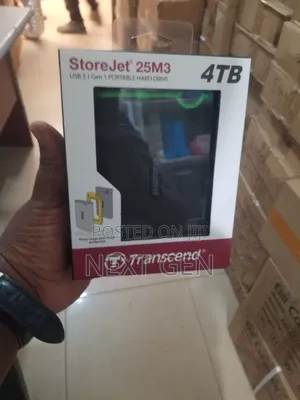 4tb External HDD Transcend
