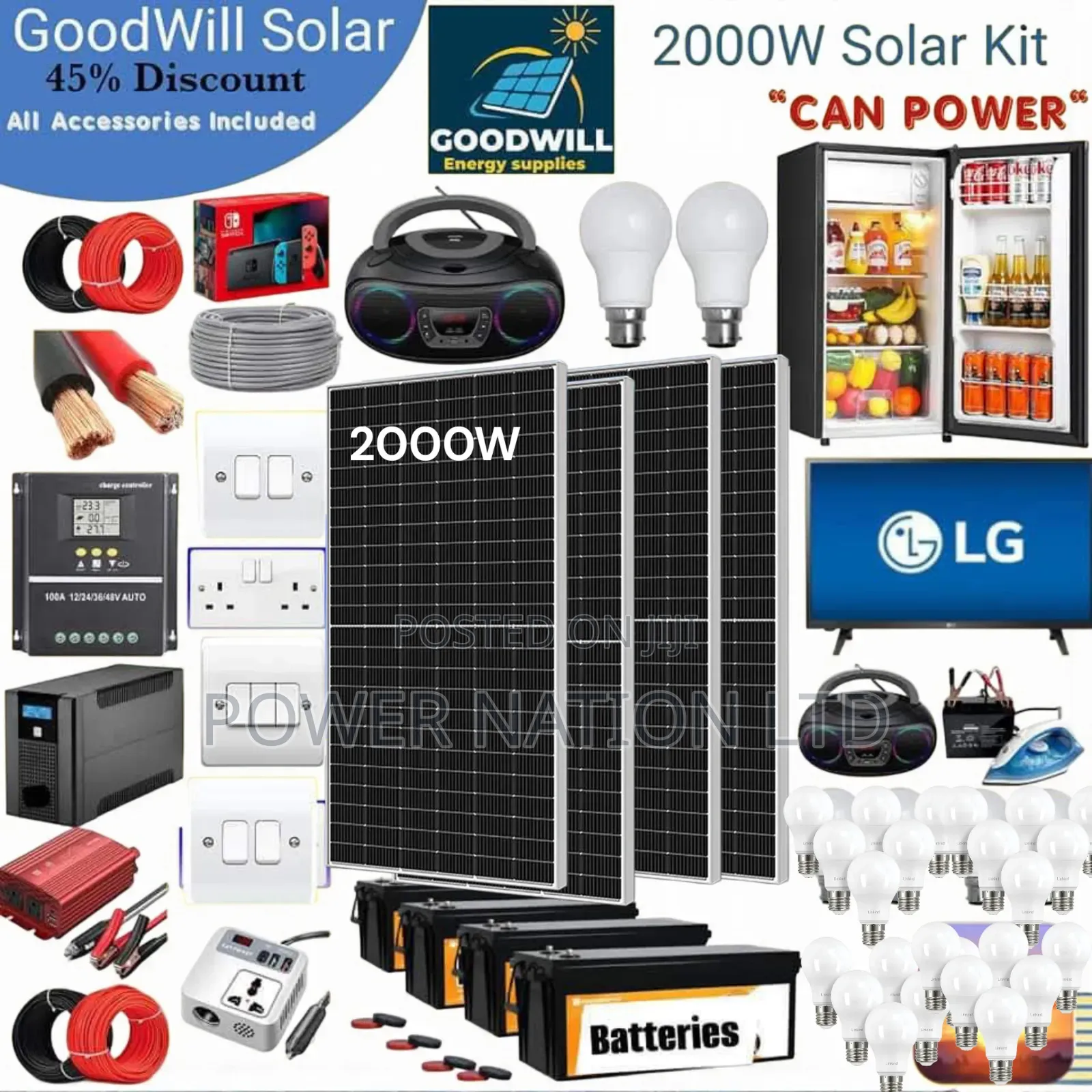 2000w Next Power Solar Kit