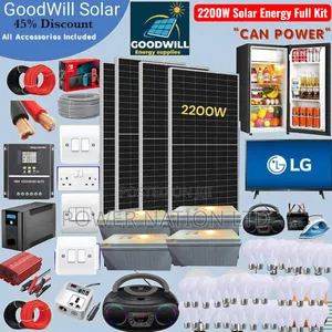 2200w Next Power Solar Kit
