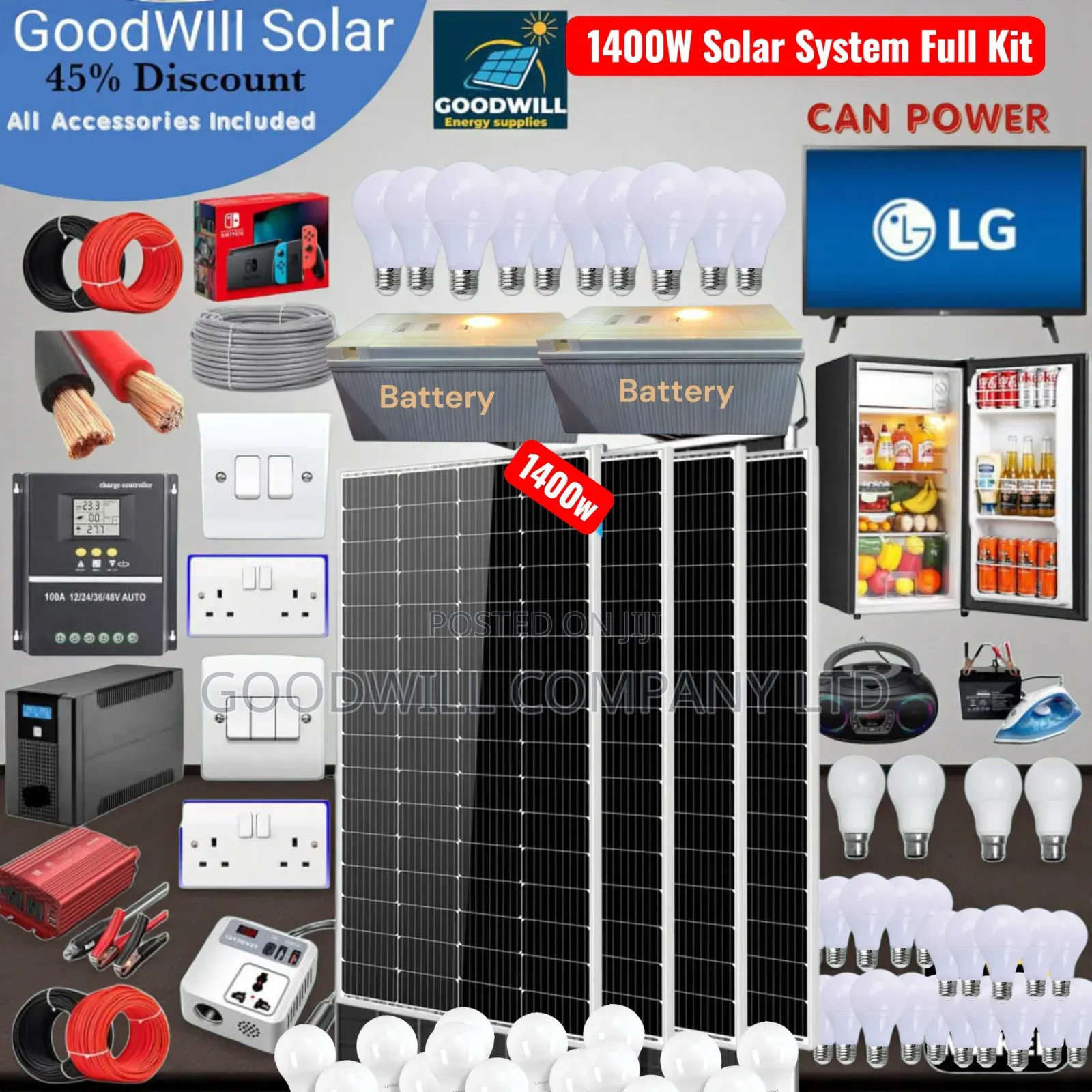 1400w Next Power Solar Kit