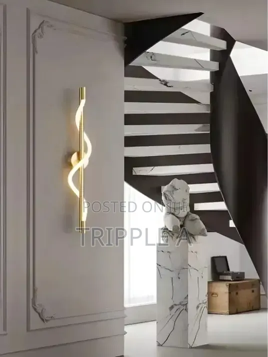 Gold Aluminum Led Wall Lamp