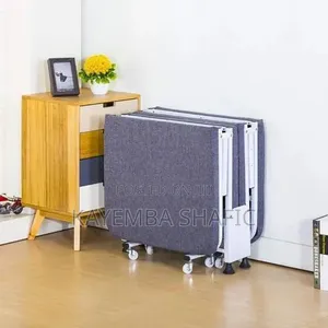 Folding Portable Guest Bed Chair Sofa With Wheels