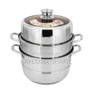 3-tier Electric Food Steamer With Timer 32cm – Fast Healthy Cooking