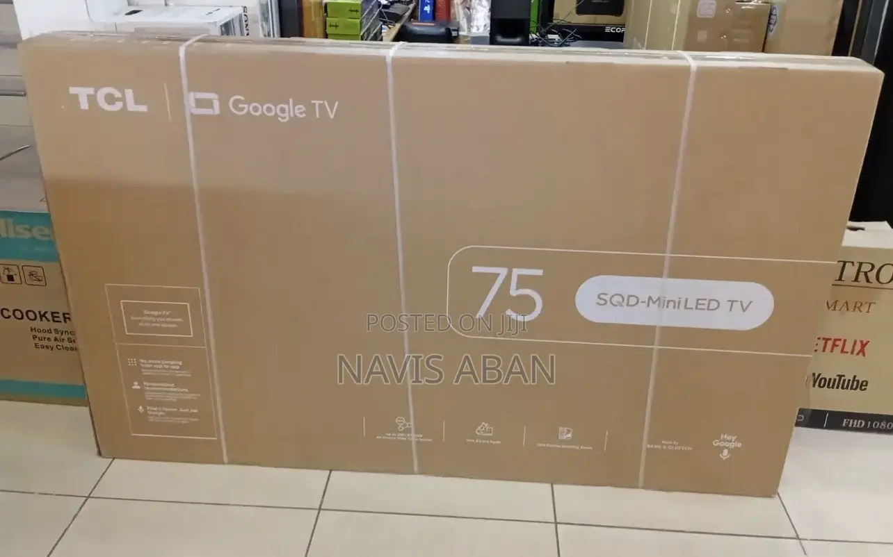 TCL 75 Inches Premium SQD Miniled Qled Tv