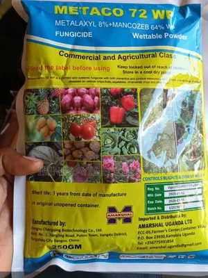 Metaco 72 Wp Fungicide, A Combination Of Metalaxyl And Mancozeb