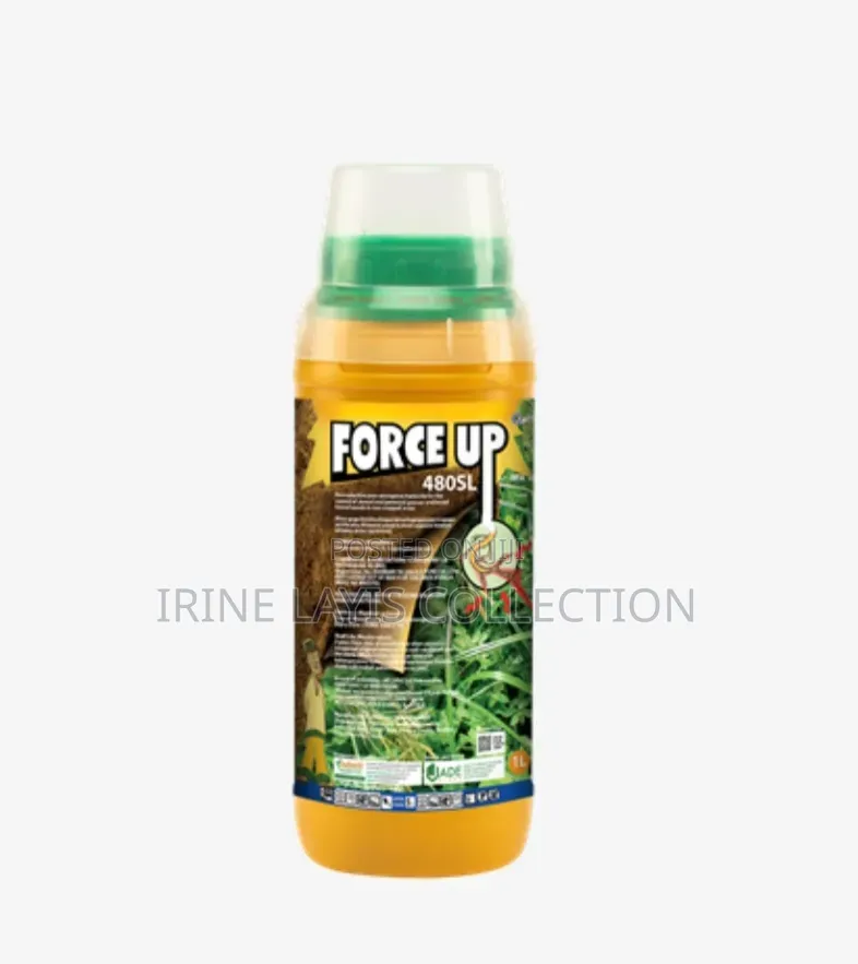 1liter Bottle Of Force Up Herbicide.