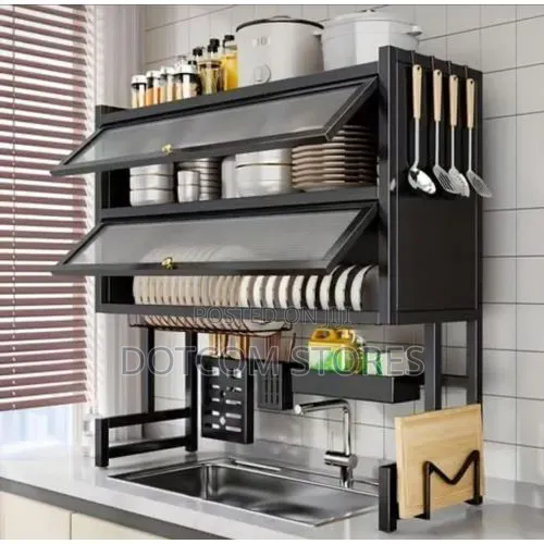 Multi-Tier Over-the-Sink Dish Drying Rack