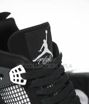 Jordan 4 White Thunder Storm