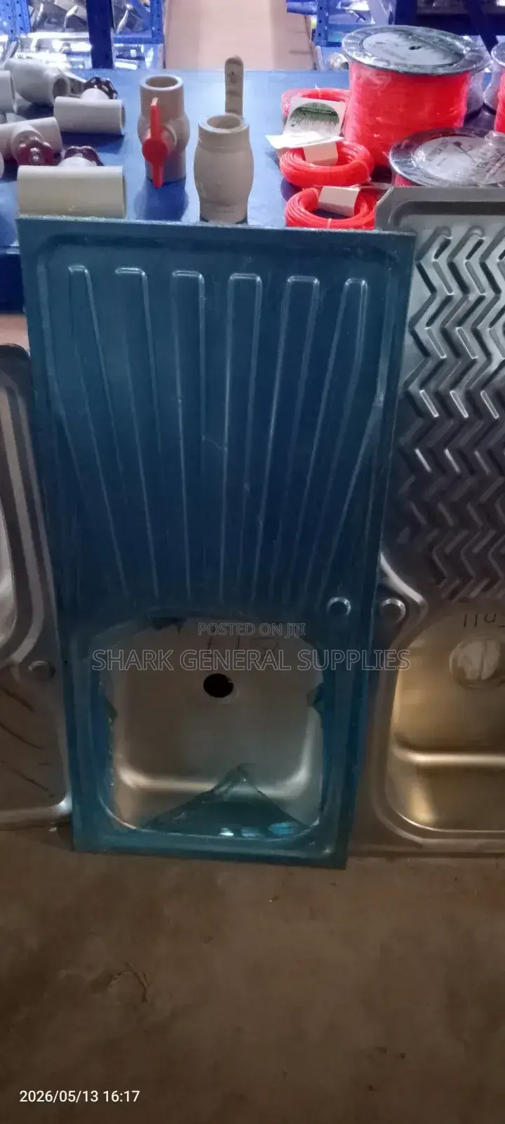 Sink Single Bowl Single Tray