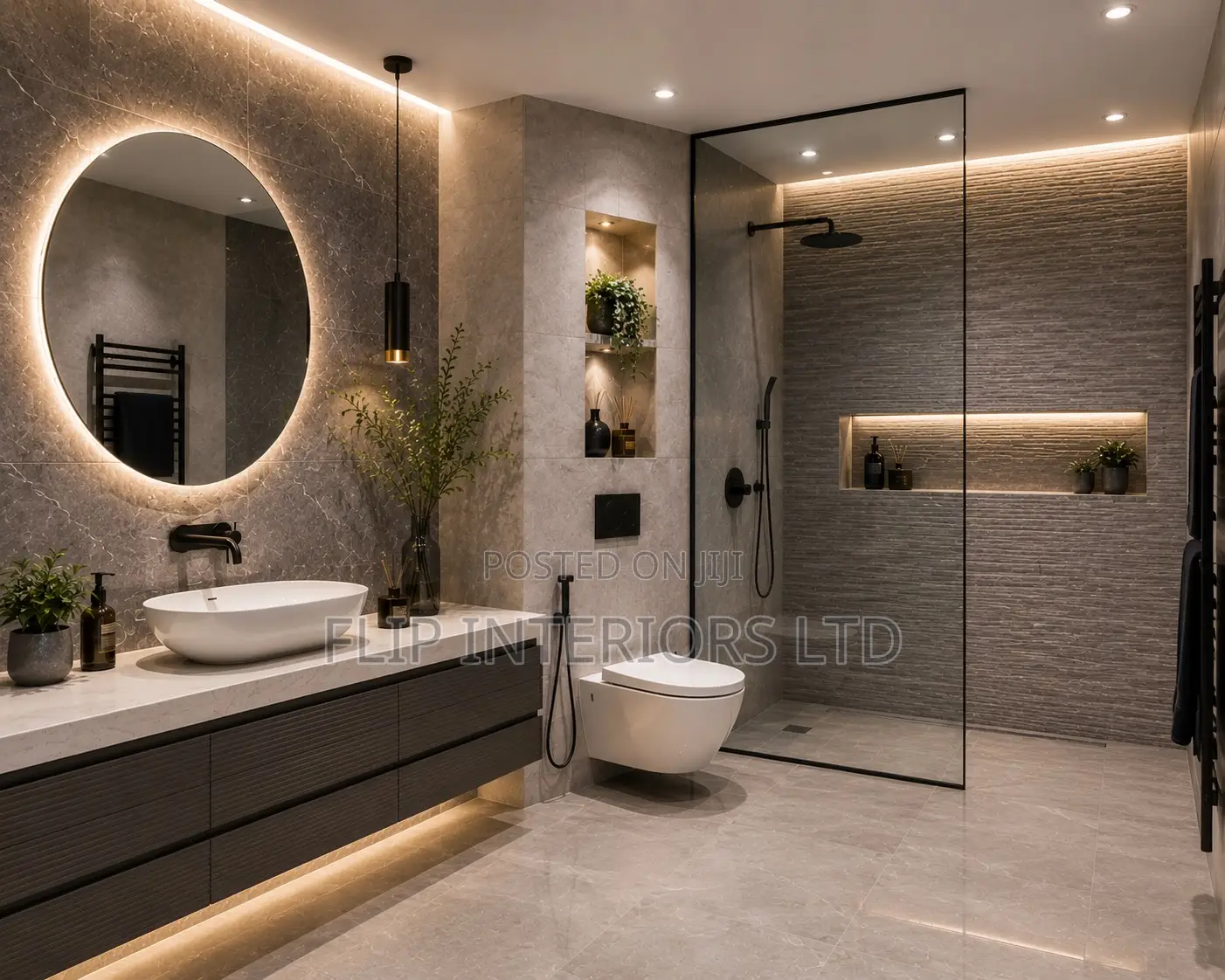 Custom Tile Layout Interior Finishing Solutions