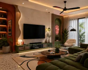 High-End Floor Tiling Decorative Wall Finishes