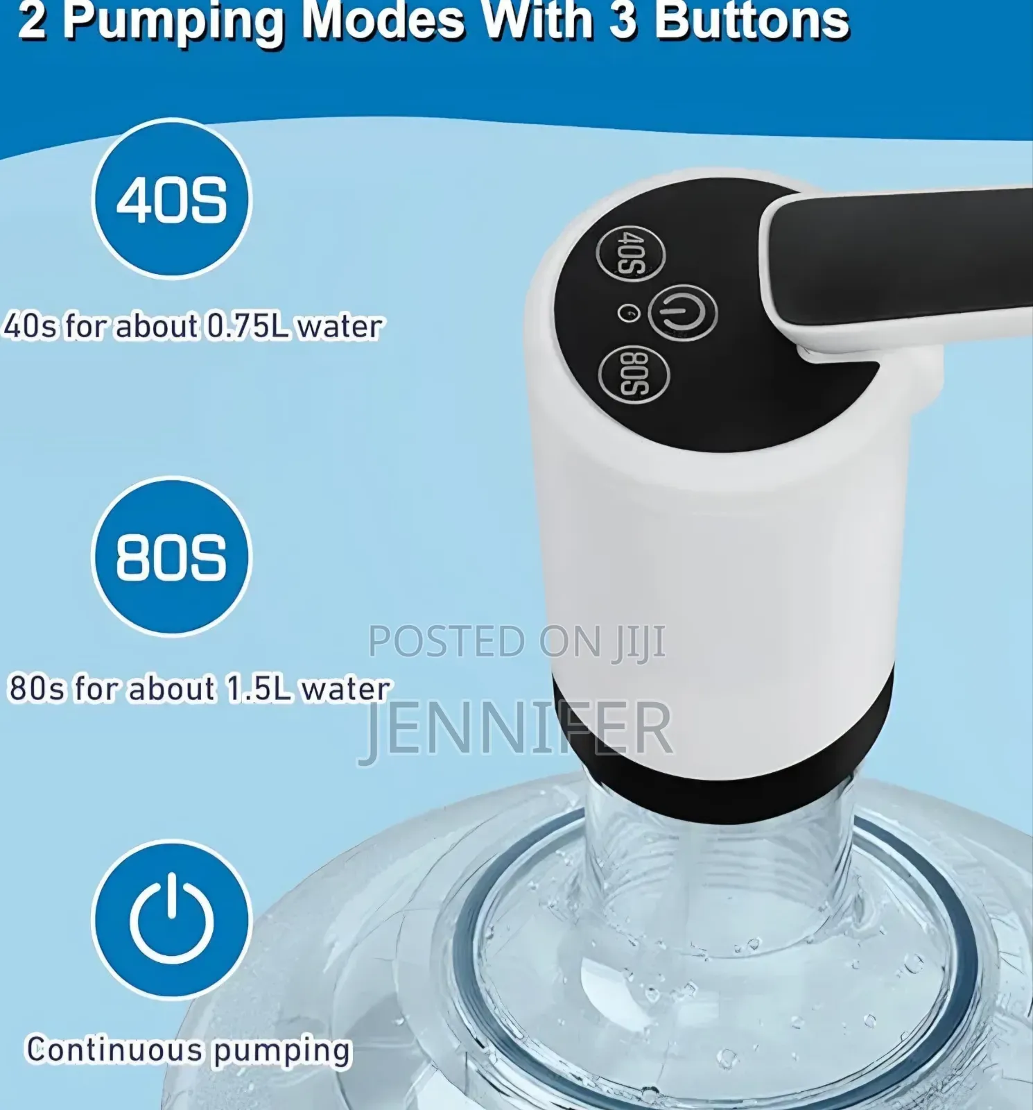 Usb Automatic Water Dispenser Bpa Free
