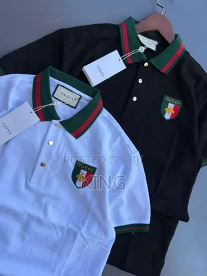 Gucci Stretch Cotton Piqué Polo Shirt